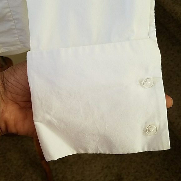 EXPRESS- classic white button down - Picture 3 of 3